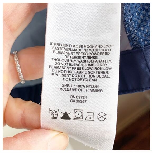 Columbia Blue and Orange Kids Glennaker Windbreaker Sz S EUC - Picture 9 of 11